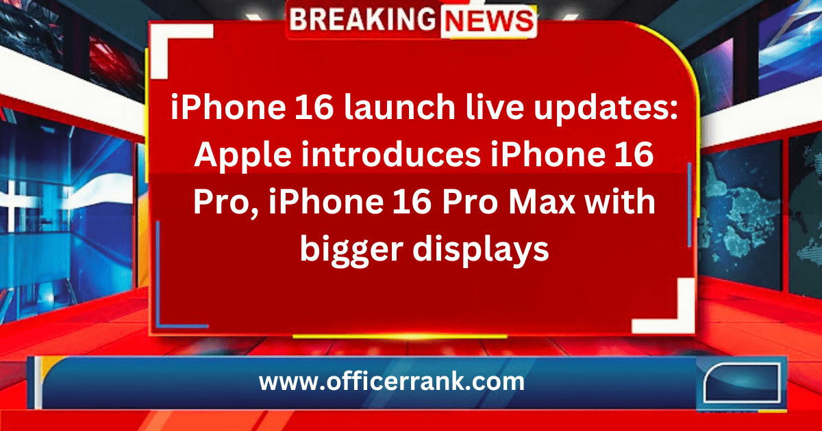 Apple iPhone 16 Pro Max Launch Price In India 2024: Before Buy Everything You Need to Know | Price, Design, Important Features, Specifications…